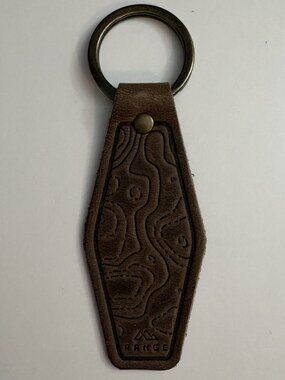 NWT Range Leather Keychain